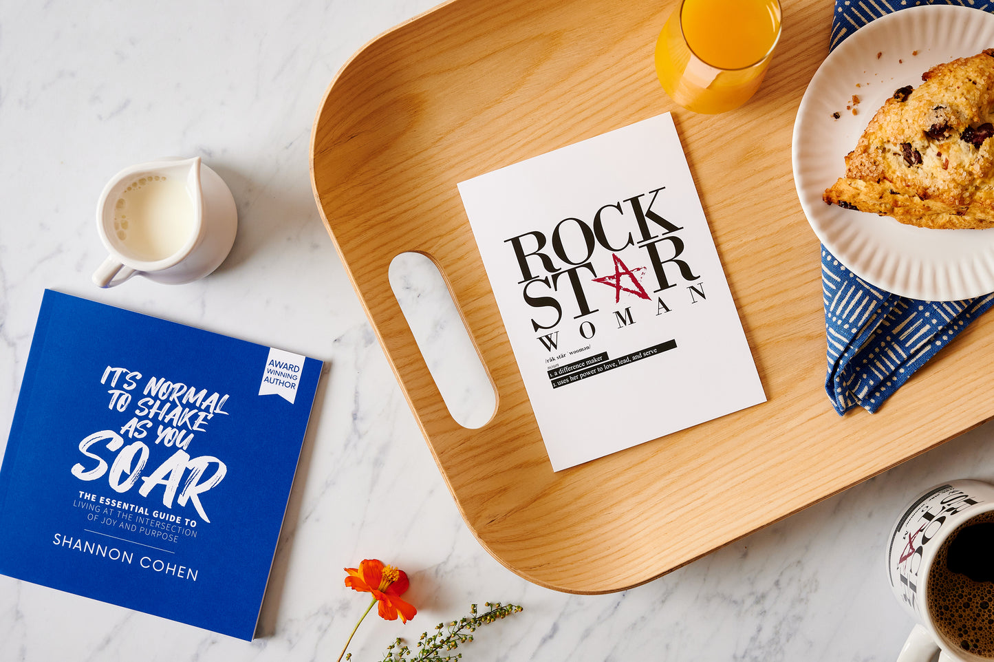 Rockstar Woman Greeting Card