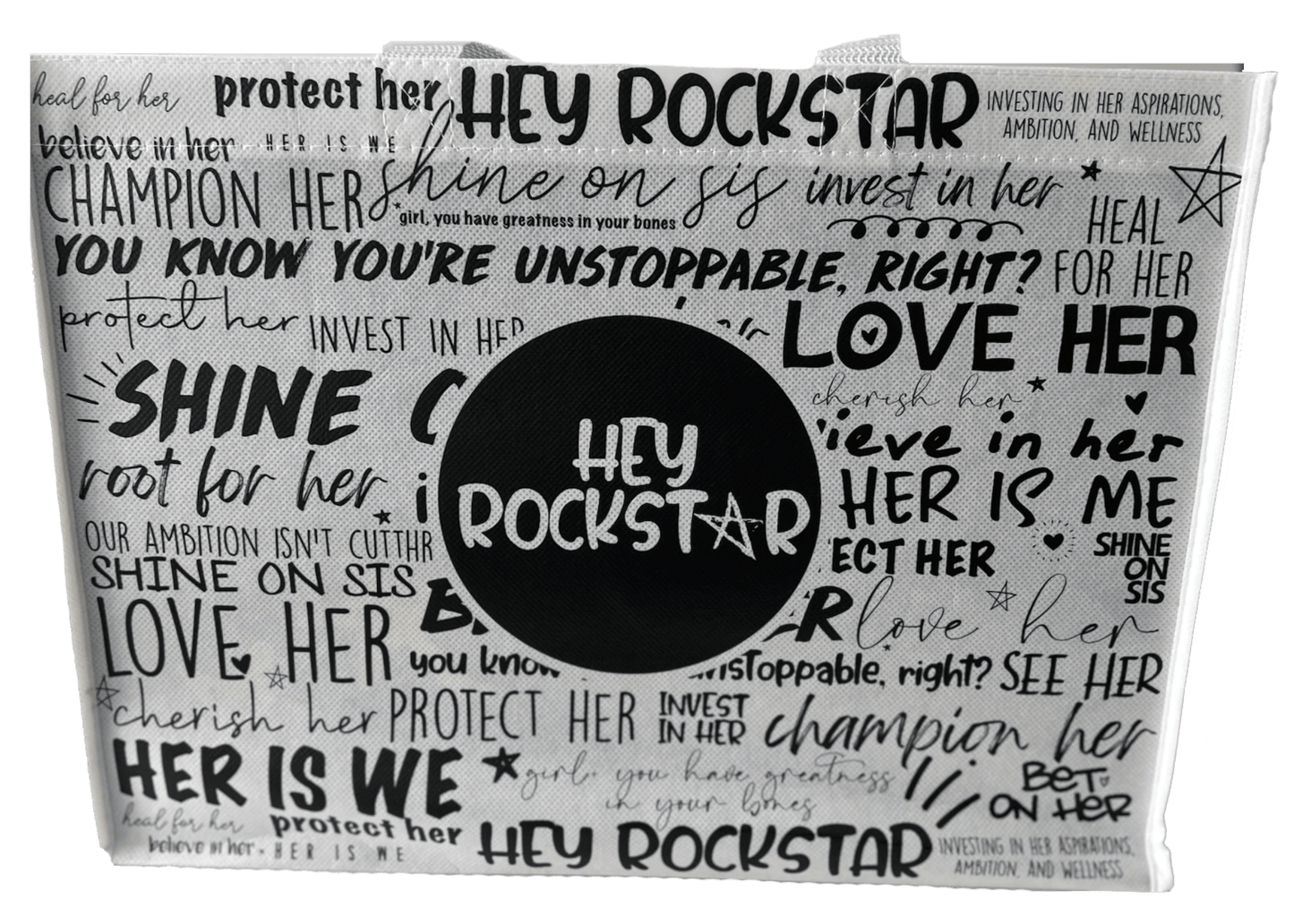 "Hey Rockstar!" Tote