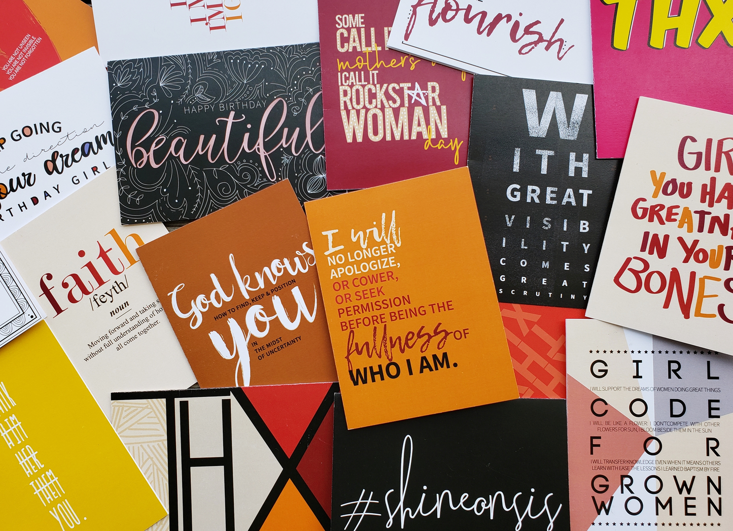 Mystery Greeting Card and Sticker Bundle