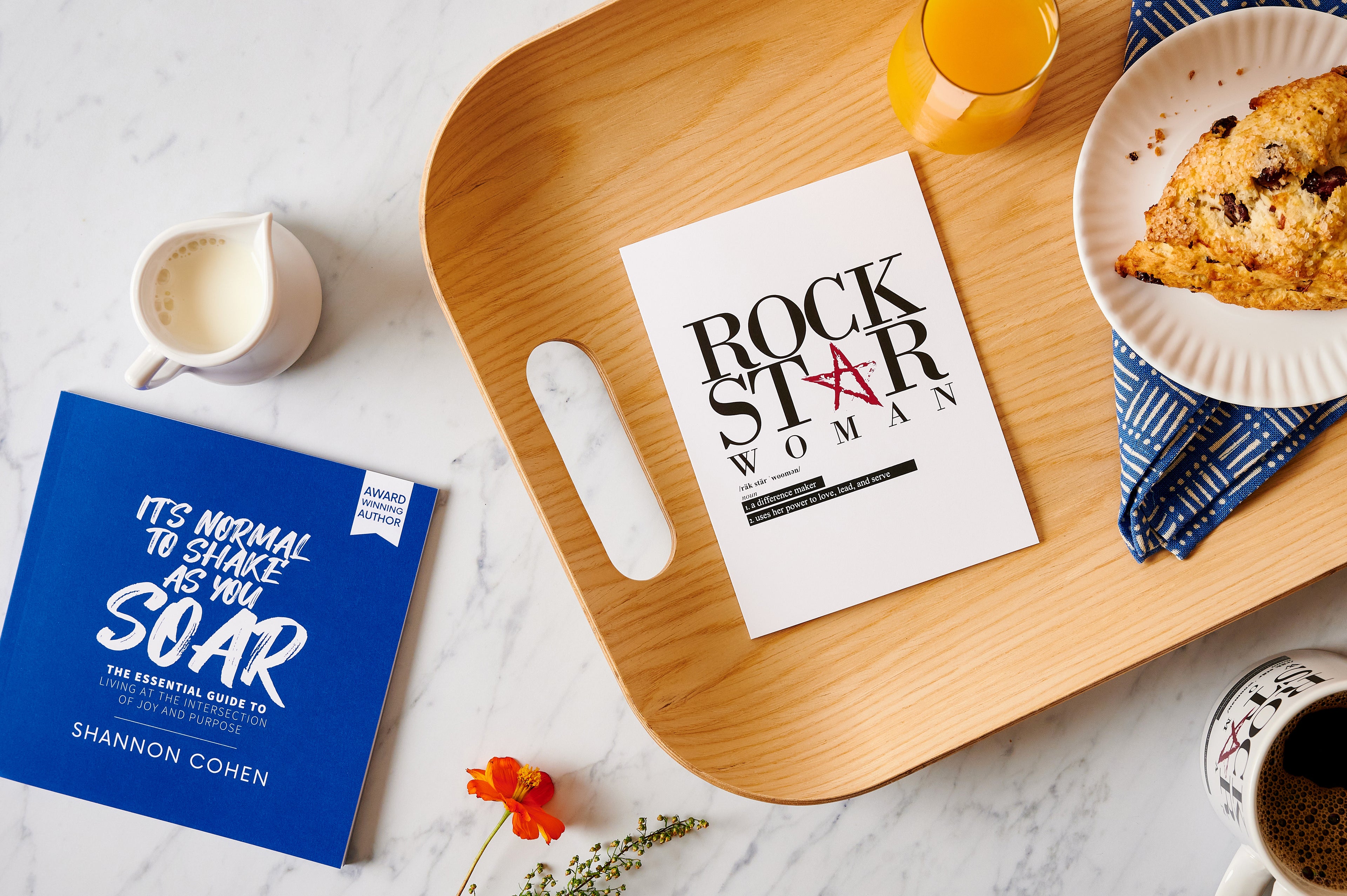 Rockstar Woman Greeting Card