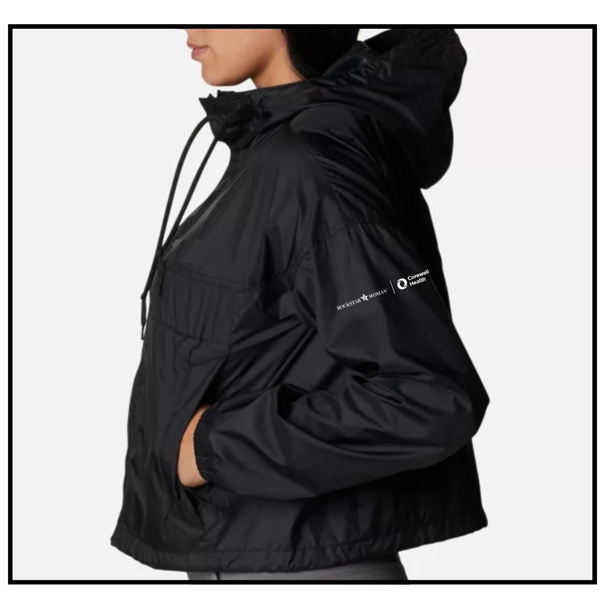 Rockstar Woman Windbreaker