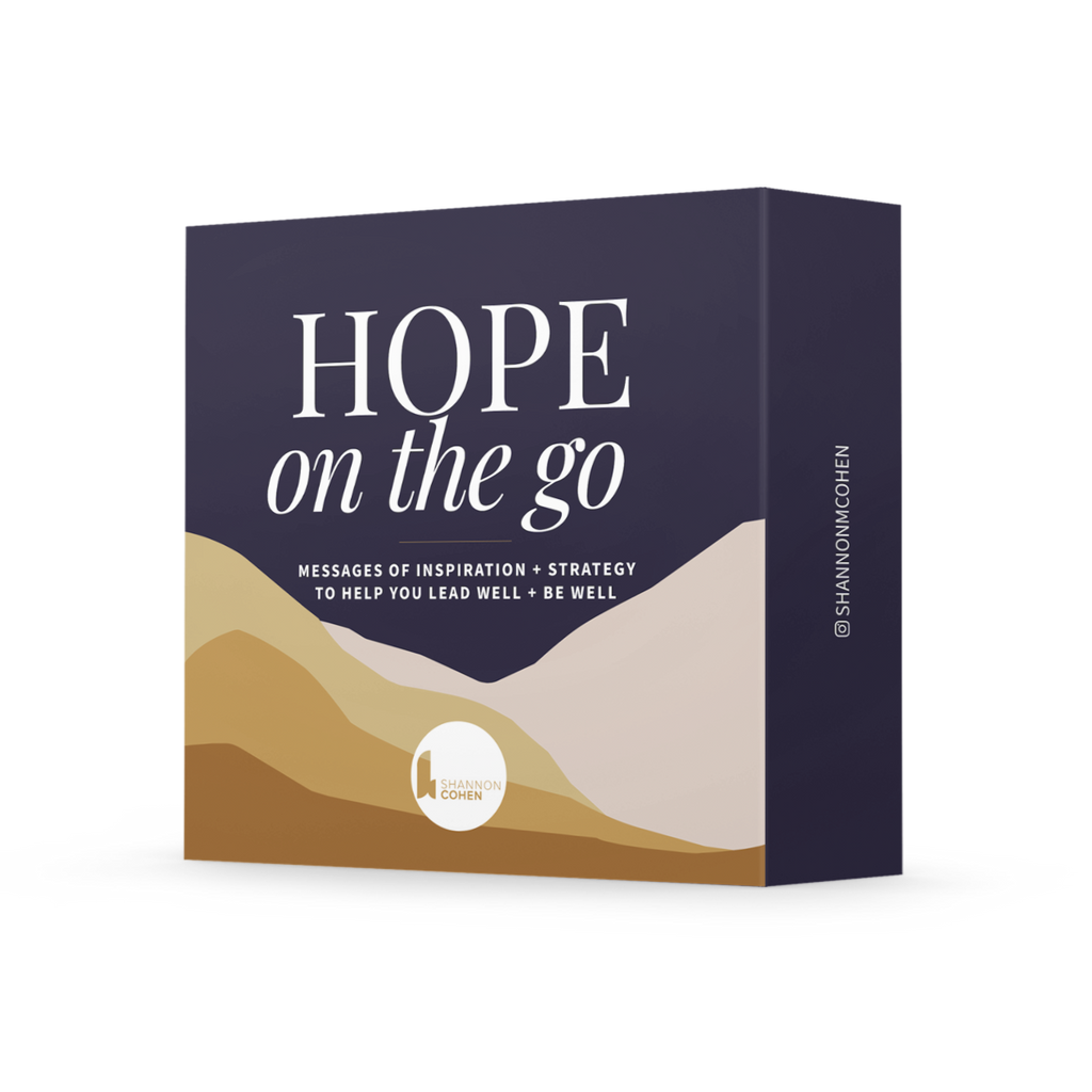 Hope On The Go Wellness & Affirmation Deck