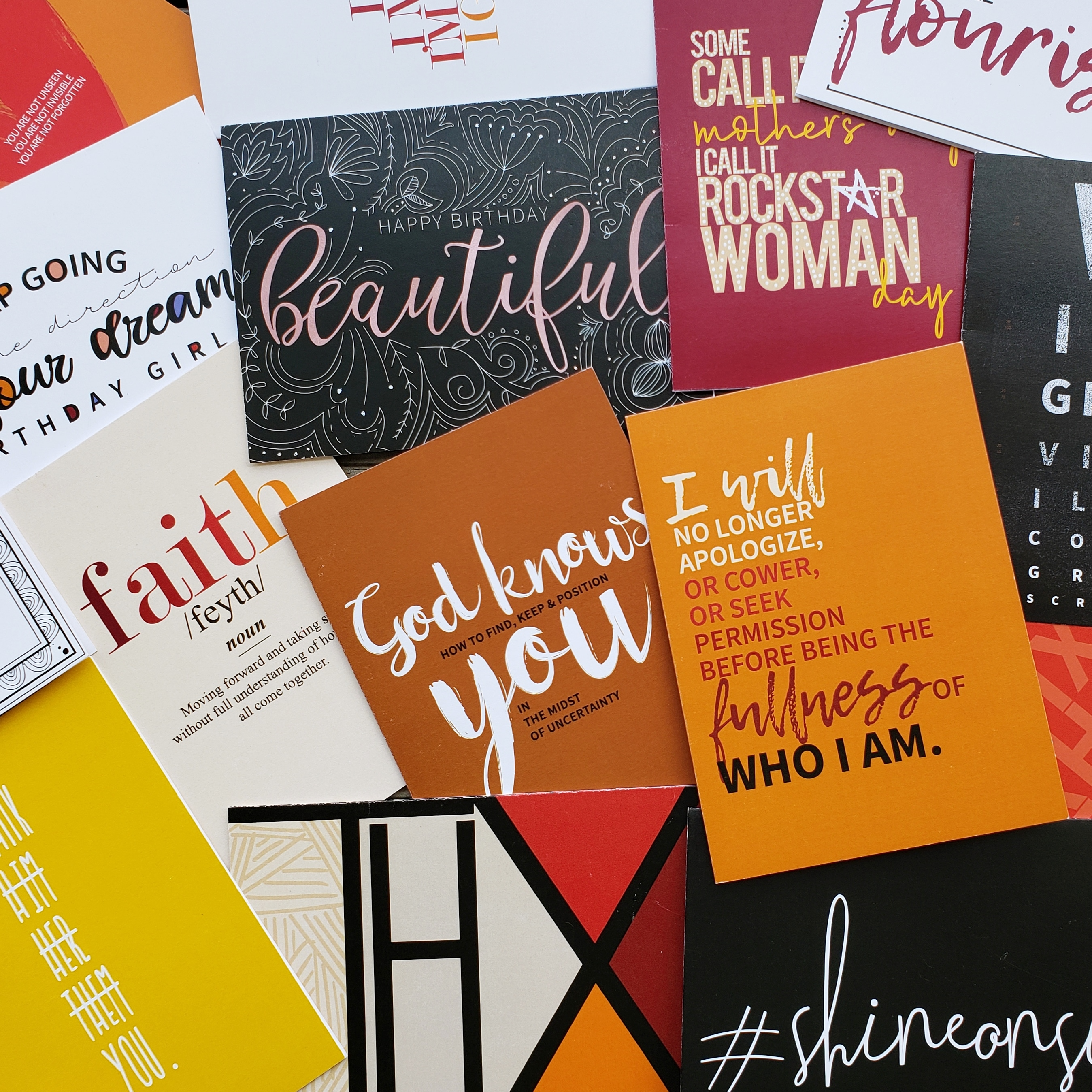 Mystery Greeting Card and Sticker Bundle